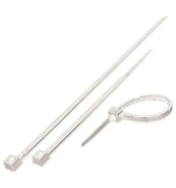 Coliere Albe Din Nylon 66 94V-2 UL 200X2.5Mm (100Buc/Punga)