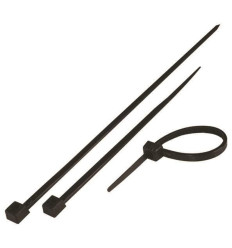 Coliere negre din nylon 66 94V-2 ul  450X7,6 mm (100buc/punga)