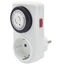 Priza cu programator analogica 24h 16A 220-240V IP20