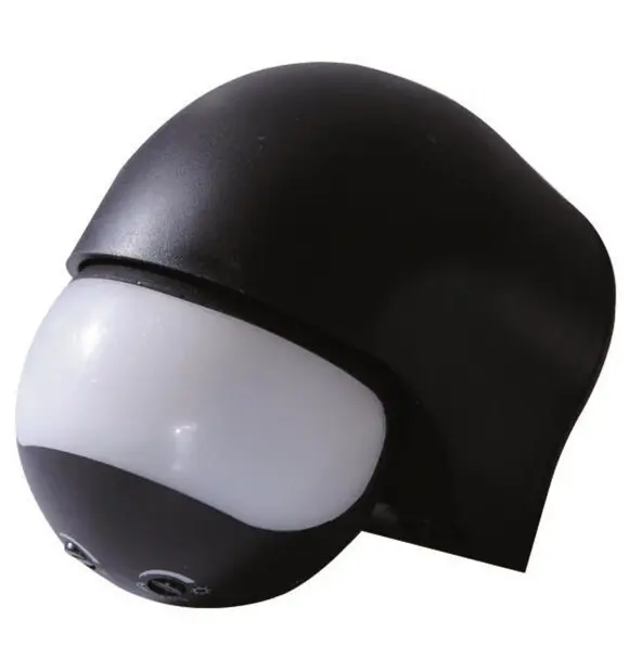Senzor de miscare 180 grade negru (infrarosu) 4A 400W LED 220-240V IP44