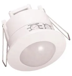 Senzor de miscare 360 grade incastrat alb (infrarosu) de tavan 5.5A 300W LED 220-240V IP20