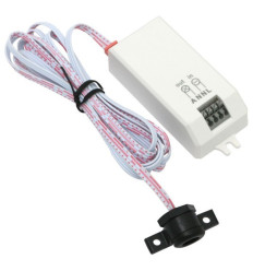 Senzor de miscare pentru scari (infrarosu) alb 5A 200W LED 220-240V IP20