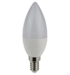 Bec LED C37 5W E14 3000K 175-250V