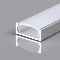 PROFIL APLICAT DIN ALUMINIU CU DISPERSOR 2000*16*6 90° PLUS