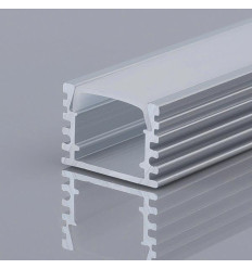 Profil Aplicat Adanc Aluminiu Dispersor 2000x17x12Mm
