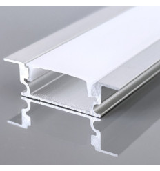 Profil Ingropat Aluminiu Dispersor 2000X23.6X6.5Mm 90° IP44