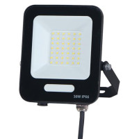PROIECTOR CU LED-uri SMD 30W NEGRU IP66 6500K PLUS