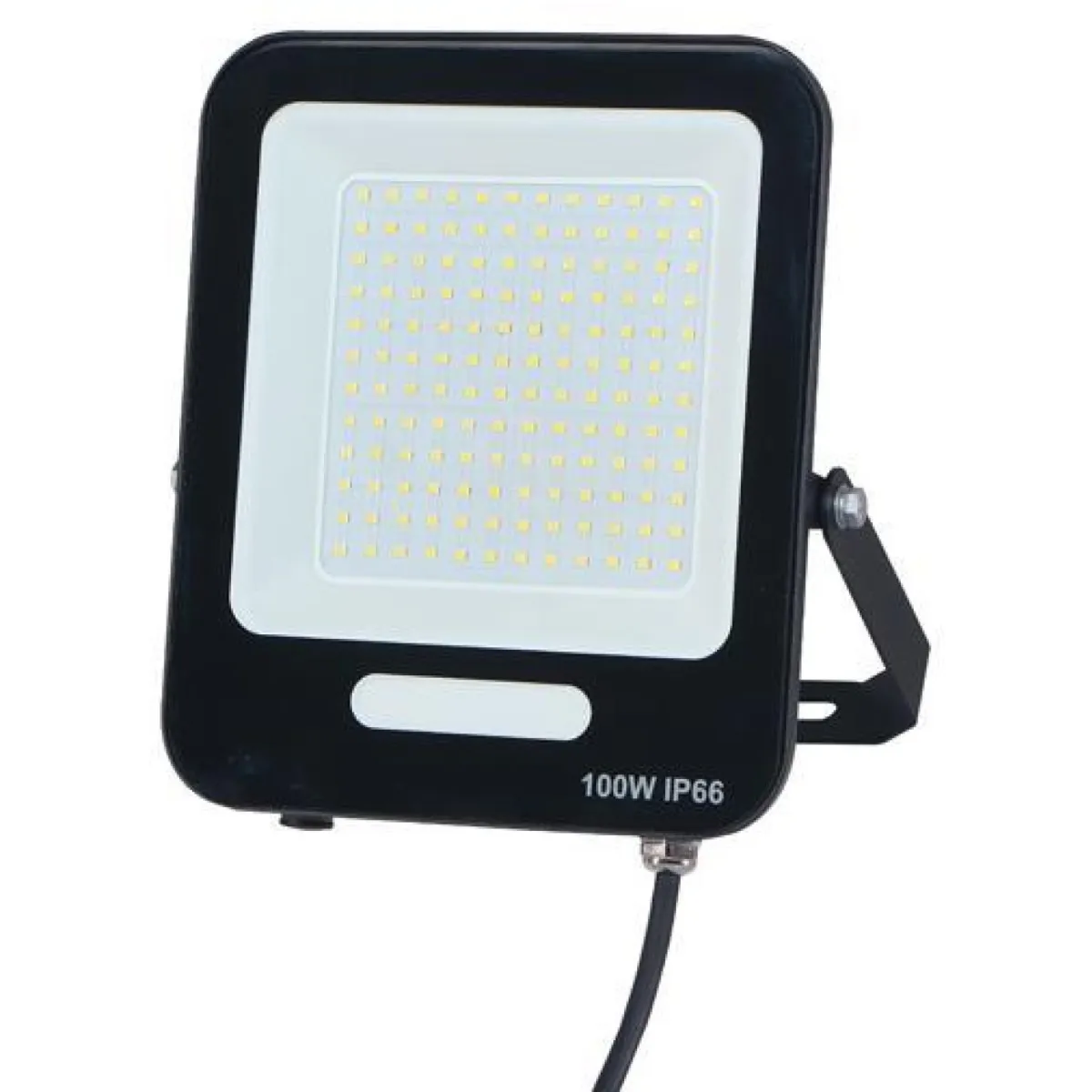 Proiector LED SMD 100W Negru IP66 Alb Rece 6500K 120 Lm/W  1