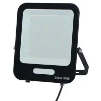 Proiector LED SMD 200W negru IP66 alb rece 6500K  1