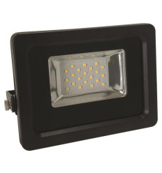 Proiector negru LED SMD 10W 24V IP65 alb rece 6500K