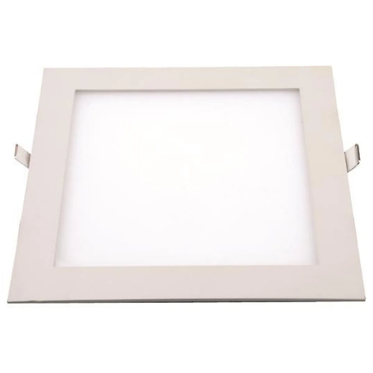 DOWNLIGHT PATRAT INCASTRAT CU LED-uri SLIM 225Χ225 20W 6500K ALB PLUS