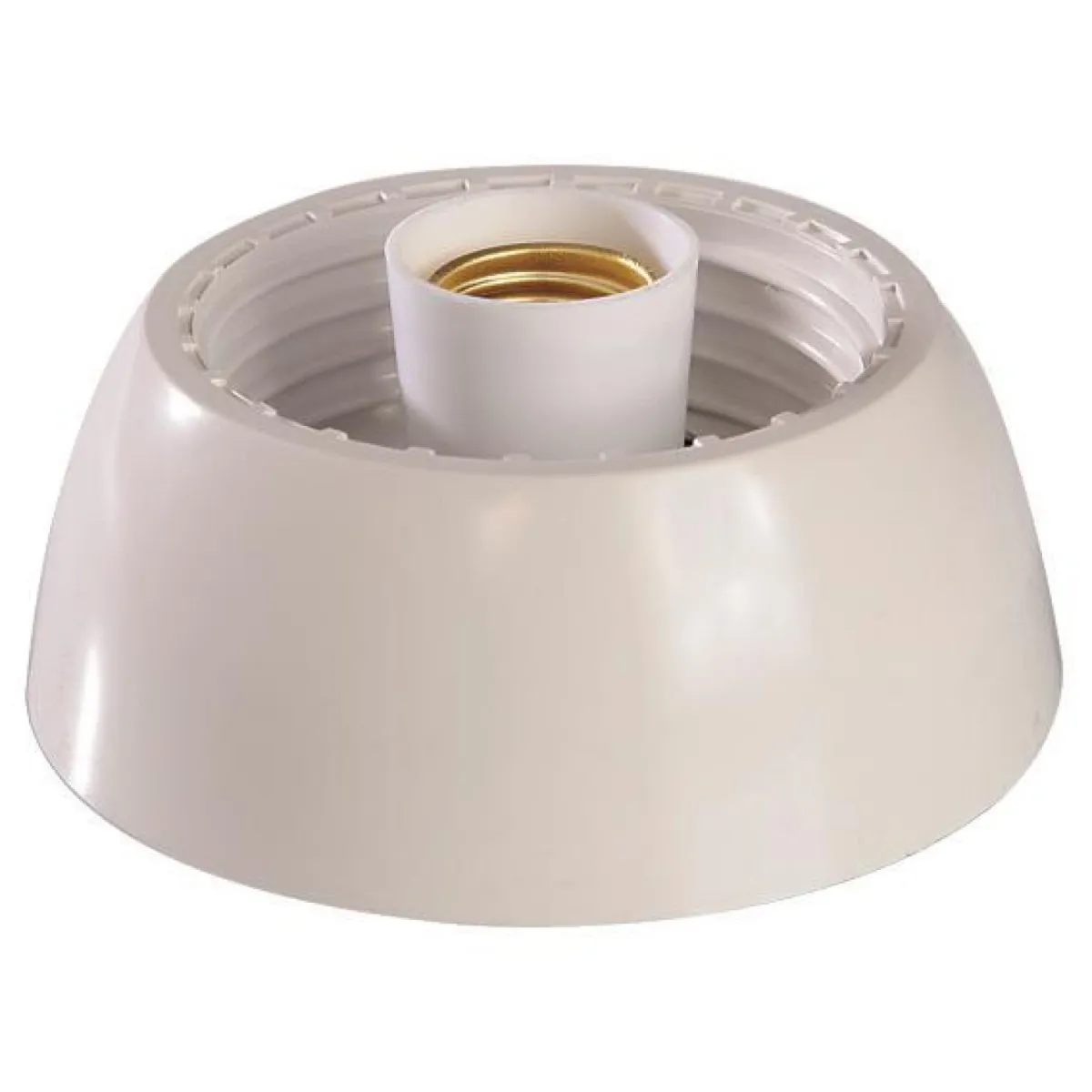 Soclu Drept din Plastic cu Dulie E27  1