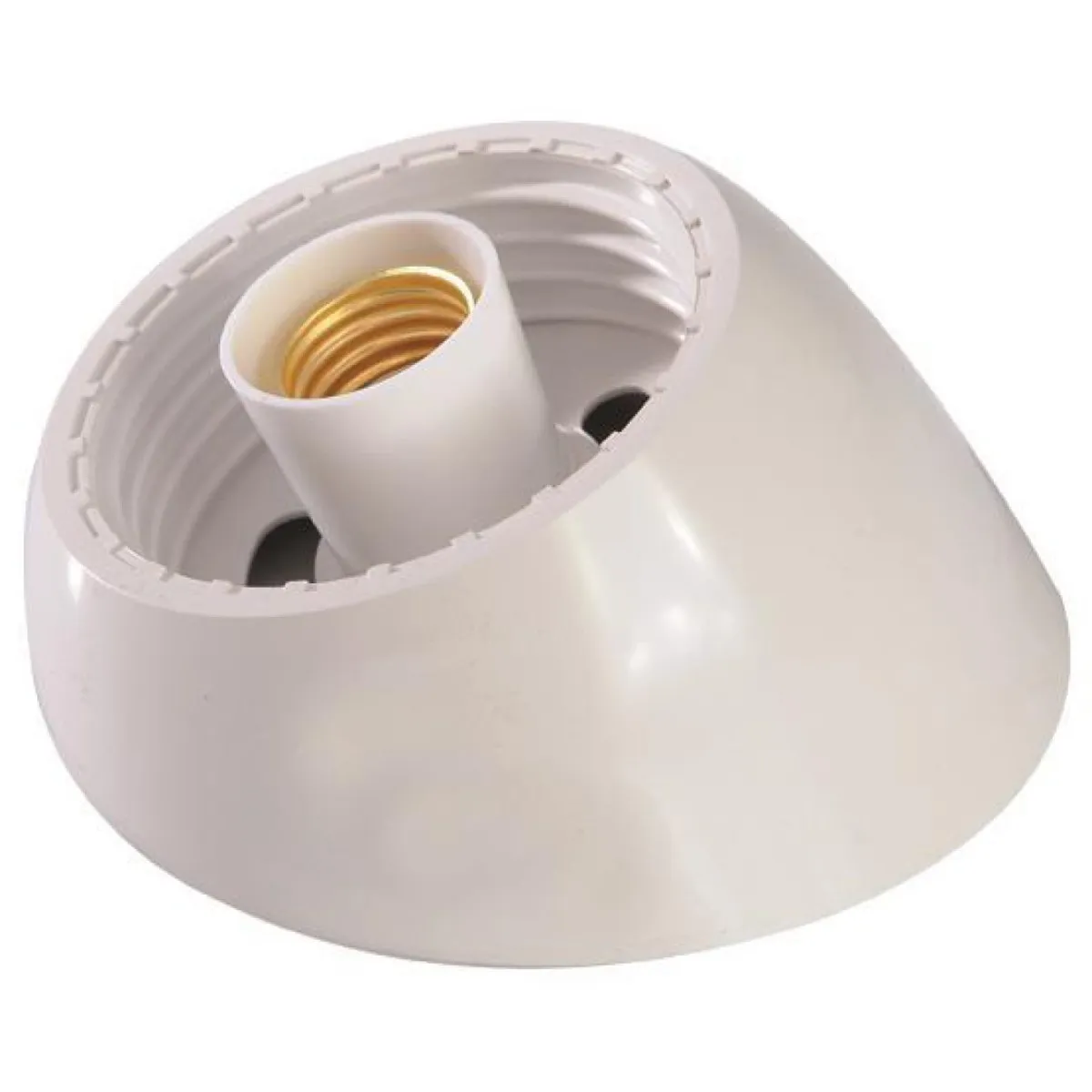 Soclu Oblic din Plastic cu Dulie E27  1