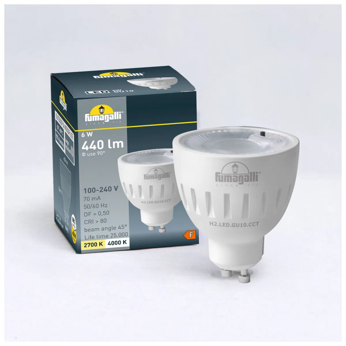 Bec Spot LED 6W GU10 CCT  1