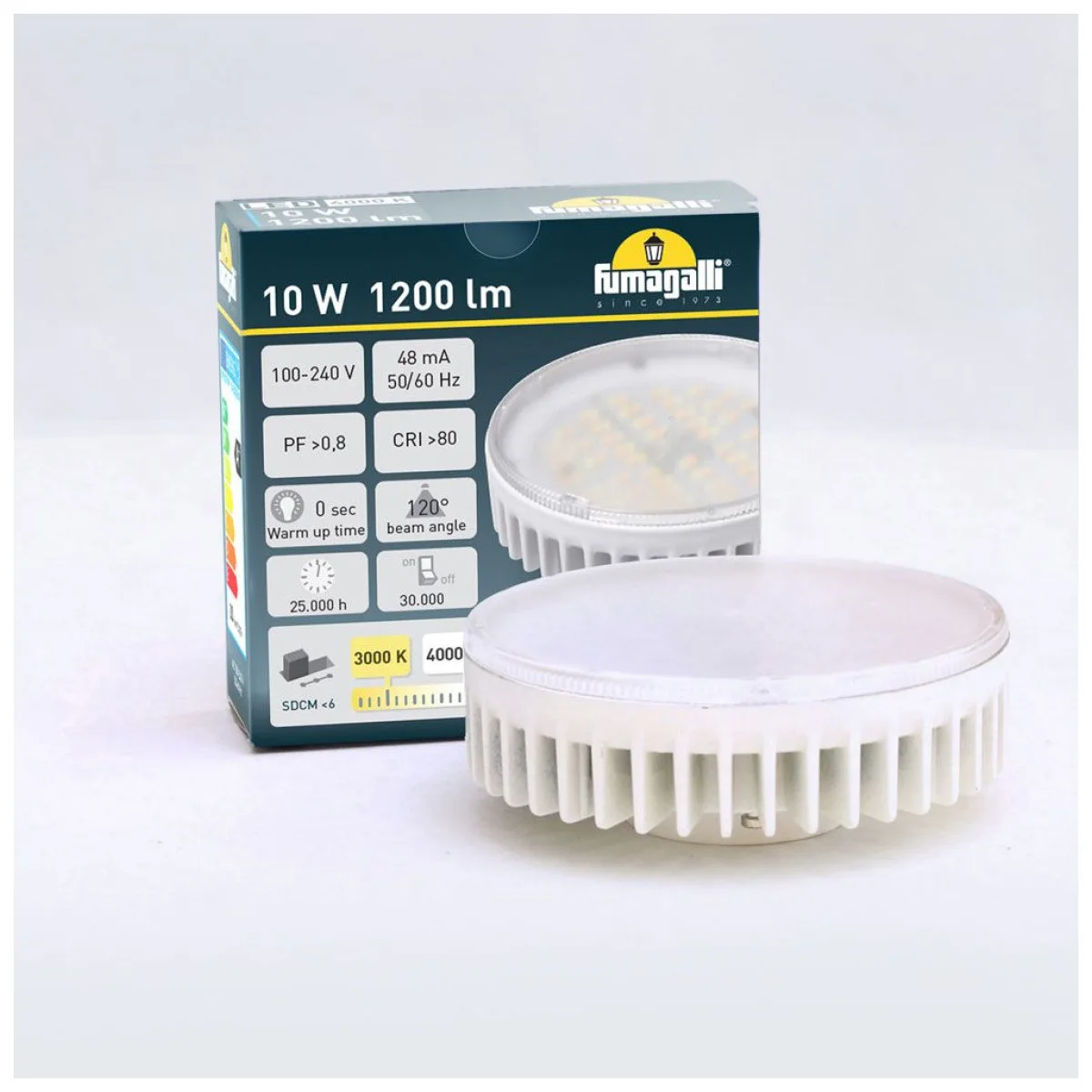 Bec spot LED10W GX53 CCT  1