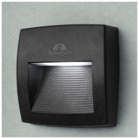 Spot Led Perete/Trepte Aplicat 3.5W CCT IP55 Negru  2