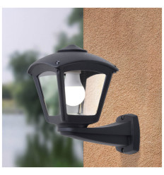 Aplica 1XE27 IP55 Neagra Roby
