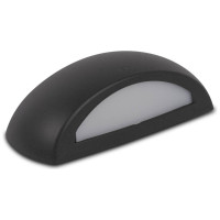 Aplica 6W LED E27 2700k IP66 Neagra Francy  1