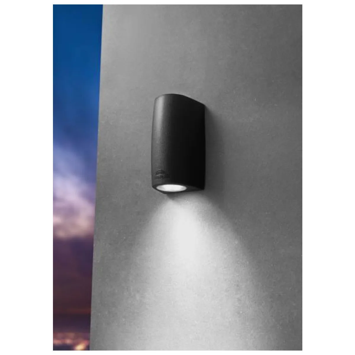 Aplica 6W GU10 2700K-4000K IP55 LED Neagra Marta  1