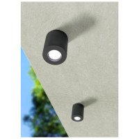 Aplica 6W GU10 2700K-4000K IP55 LED Neagra Franca  1