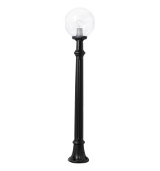 Stalp 6W LED 1.4M E27 Negru 2700K IP55 Aloe