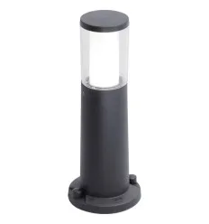 Stalp 3.5W 40CM GU10 LED Negru IP55 Carlo