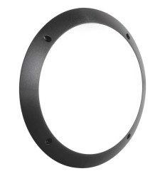 Plafoniera 1xE27 Neagra IP66 Backlit Lucia