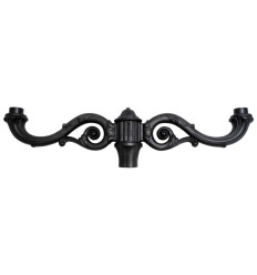 Brat Dublu 2M Negru Adam