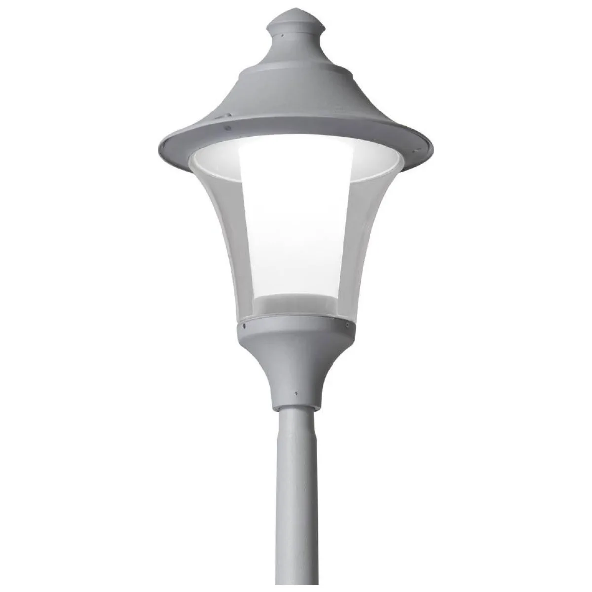 Corp Iluminat Pentru Gradina LED 30W E27 Gri Remo  1