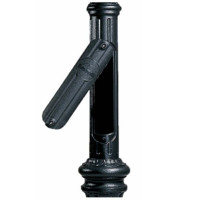 Stalp Gradina cu Usita 4M Negru Karmel  2