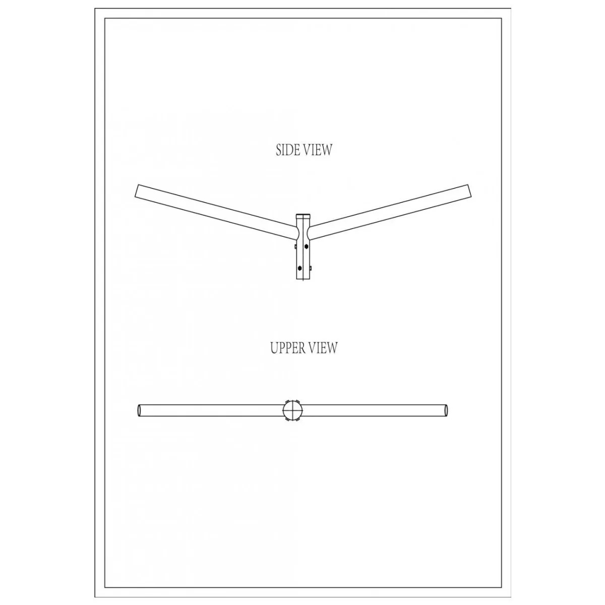 Brat Dublu Drept 180° 1.5M  1