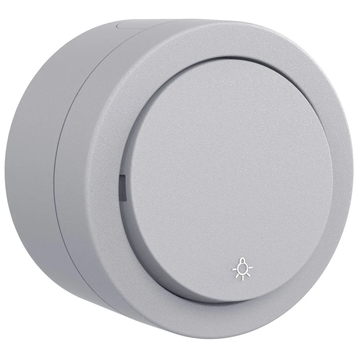 Intrerupator Rotund LED IP45 Gri Ovivo  1