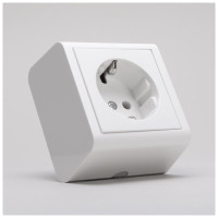Priza Schuko PT Alb  3