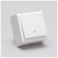 Intrerupator Iluminat Scara PT Alb  2