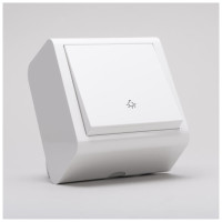 Intrerupator Iluminat Scara PT Alb  3
