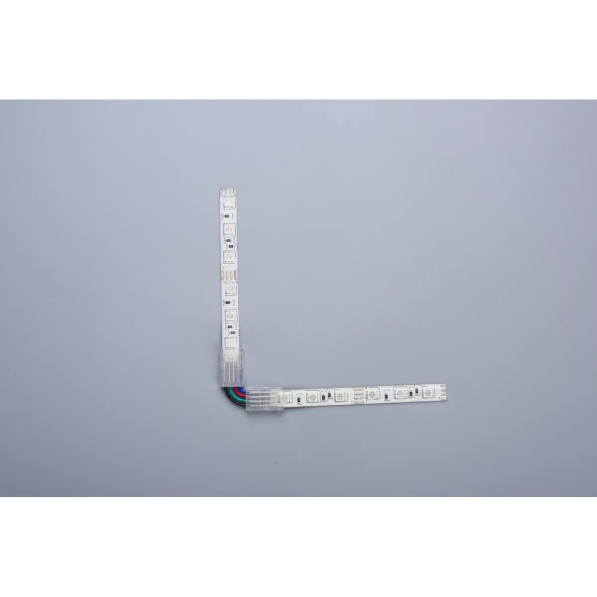 Conector Prelungire "L" Banda LED SMD RGB IP65 12V/24V Pcb 10mm Pin 7.2mm  1