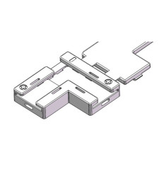 Conector Prelungire "T/L" Banda LED IP20 12V/24V Pcb 10mm Pin 6.7mm