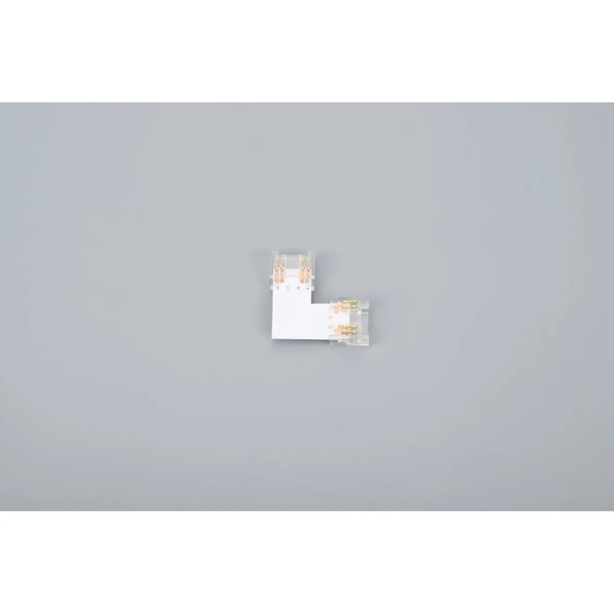 Conector Prelungire "L" Banda LED RGB IP20 12V/24V Pcb 10mm Pin 7.2mm  1