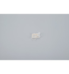 Conector Prelungire "L" Banda LED COB RGB IP20 12V/24V Pcb 10mm Pin 7.2mm
