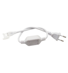 Conector Alimentare Banda LED COB Pcb 8mm IP67 230V Pin 7mm 45cm