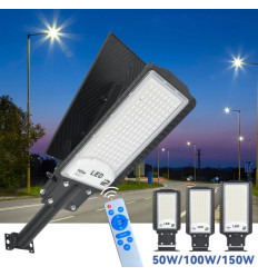 Corp Stradal 50W Panou Solar 6W Reglabil 6500K 5000Mah