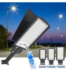 Corp Stradal 50W Panou Solar 6W Reglabil 6500K 5000Mah