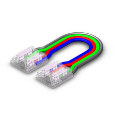 Conector Cablu Conector Banda LED COB RGB IP20 12V/24V Pcb 10mm Pin 7.2mm 17cm