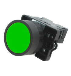 Buton Comanda Incastrat Verde