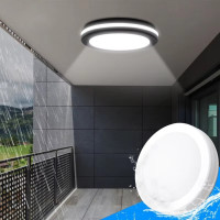 Plafoniera LED 40W IP65 3CCT IP65 Neagra  1