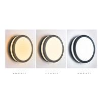 Plafoniera LED 40W IP65 3CCT IP65 Neagra  2