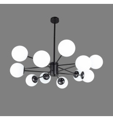 Lustra Astra Negru 6xE27 42W