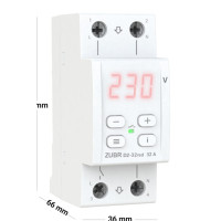 Releu De Tensiune Zubr D2-32 Pe Sina Din 32A  2