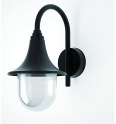 Felinar Perete Glob Black 230V 40W E27 IP44