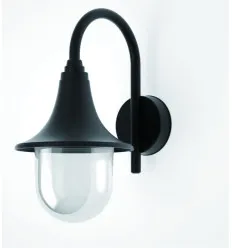 Felinar Perete Glob Black 230V 40W E27 IP44